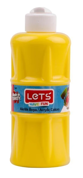 LETS AKRILIK BOYA 250 ML SARI L-5702 ürün görseli 1