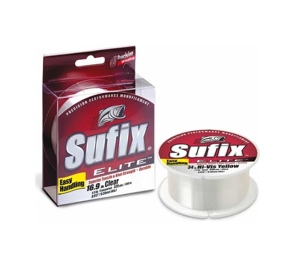 Sufix Elite Misina Clear 0.28mm - 300mt - 6.6kg ürün görseli 1