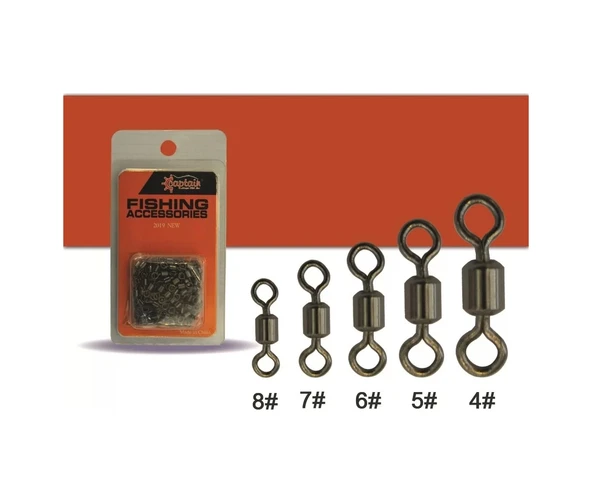 Captain 5195 Fırdöndü Rulmanlı Crane 100'lü Paket Black Nikel 5 ürün görseli 1