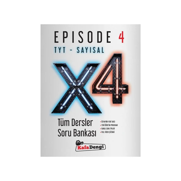 KAFADENGİ TYT TÜM DERSLER EPİSODE 4 SAYISAL SORU B ürün görseli 1