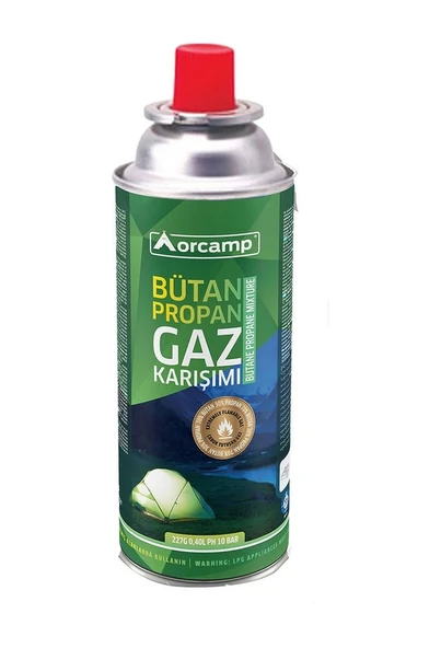 Orcamp Bütan Propan Gaz Kartuşu 227Gr Kts227 Çok Renkli ürün görseli 1