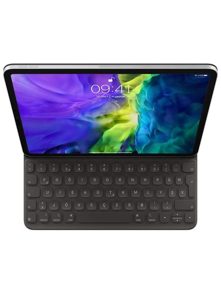 Apple11 inç iPad Pro (4. nesil) ve 11 inç iPad Air (M2) için Smart Keyboard Folio - Türkçe F Klavye MXNK2TU/A ürün görseli 1