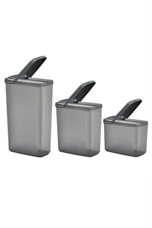 Trade Bazaar Erzak Kabı 3'lü Set (1,2 L - 1,7 L - 2,4 L) ürün görseli 1
