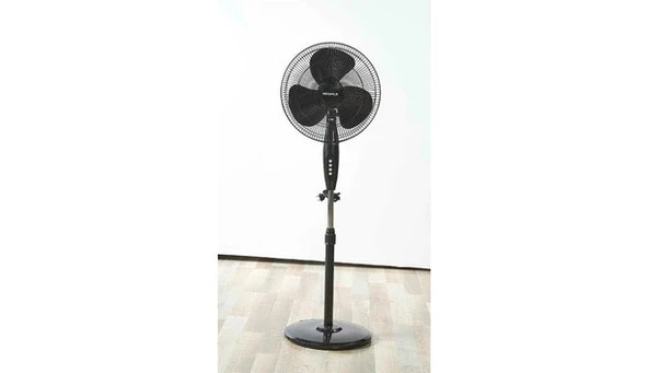 Maximus Merkür 16'' Ayaklı Vantilatör Siyah ürün görseli 1