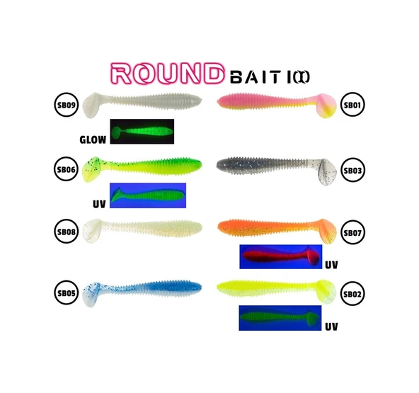 Fujin Round Bait 10cm Silikon Yem Sb02 ürün görseli 1