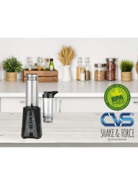 CVS DN-4515 Shake And Force Kişisel Blender Seti Siyah Renk ürün görseli 1