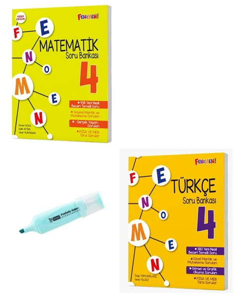 4. Sınıf Matematik Ve Türkçe Soru Bankası ürün görseli 1