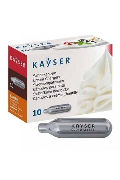 Apsal Kayser Krema Sifonu Tüpü 10'lu ürün görseli 1