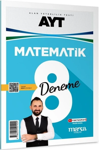 AYT Matematik Tamamı Video Çözümlü 8 Deneme Marka Yayınları ürün görseli 1