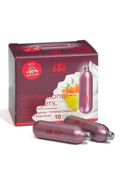 İSİ İsi Cream Chargers 10'lu (KREMA SİFON TÜPÜ) ürün görseli 1
