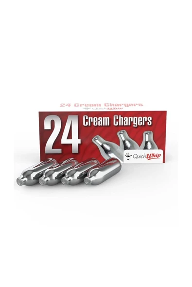 quickwhip 24'lü Professional Cream Charger (24 ADET KREMA KAPSÜL) ürün görseli 1