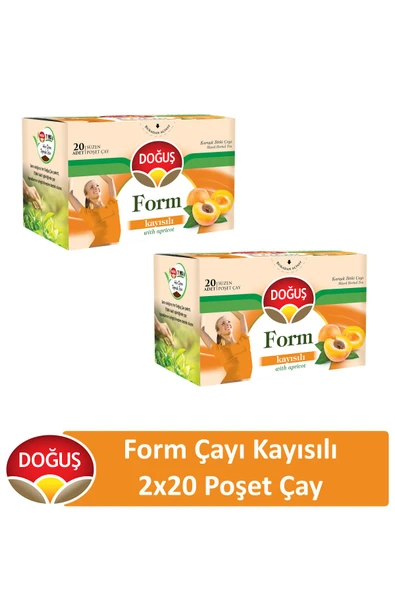 Doğuş Form Kayısı Çayı 20'li X2 Adet ürün görseli 1