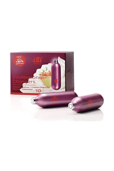 İSİ Krema Tüpü 10lu - Isı Professional Chargers Cream ürün görseli 1