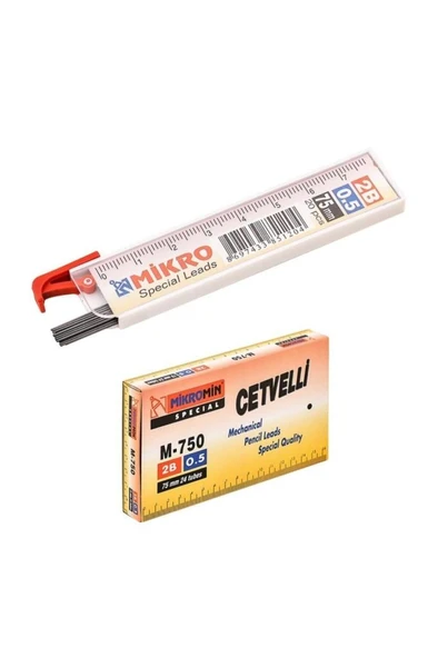 Mikro Min Uç M-750 0.5 Mm Çetvelli 75 Mm Cm-05- 24 Adet ürün görseli 1