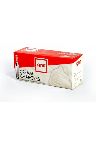 GNS Cream Chargers 1 koli (600 Adet) ürün görseli 1