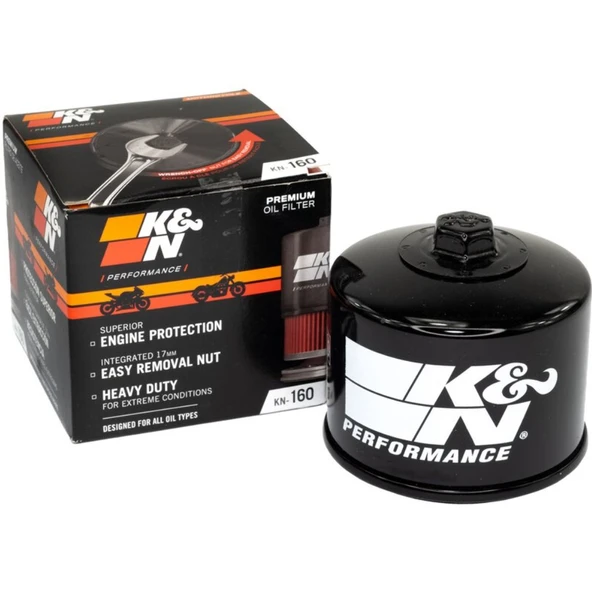 Bmw Hp4 1000 2013-2015 K&N Yağ Filtre Mtnm ürün görseli 1