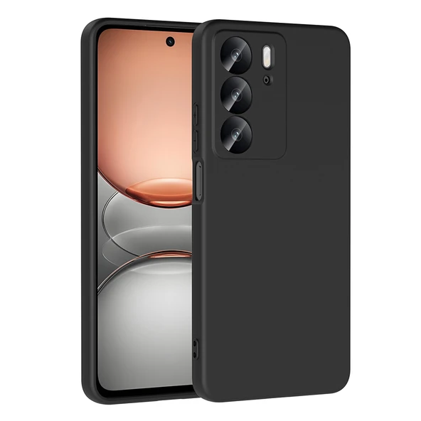 HEPTEKİLETİŞİM Realme C75Kılıf Kadife Iç Yüzey Yumuşak Dokulu Kamera Korumalı Ince Silikon Kapak (MARA) ürün görseli 1