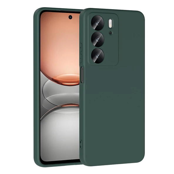 HEPTEKİLETİŞİM Realme C75Kılıf Kadife Iç Yüzey Yumuşak Dokulu Kamera Korumalı Ince Silikon Kapak (MARA) ürün görseli 1
