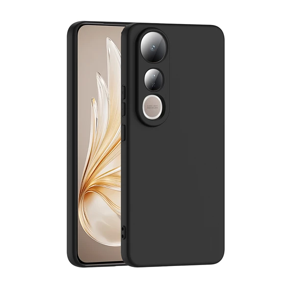 HEPTEKİLETİŞİM Vivo V50 Lite 4GKılıf Kadife Iç Yüzey Yumuşak Dokulu Kamera Korumalı Ince Silikon Kapak (MARA) ürün görseli 1