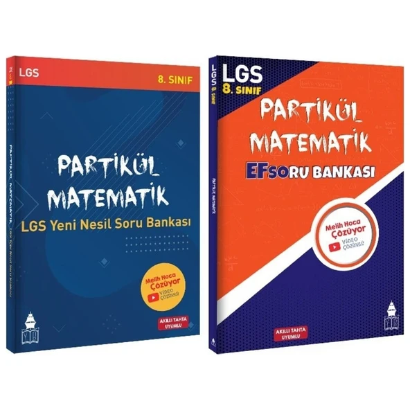 Tonguç Akademi 8. Sınıf LGS Partikül Matematik Efso ve Yeni Nesil Soru Bankası 2 Kitap ürün görseli 1