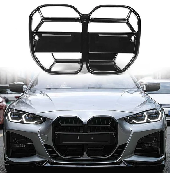 AUTOGP Bmw g26 m4 cs ön böbrek panjur pianoblack 2021+ ürün görseli 1
