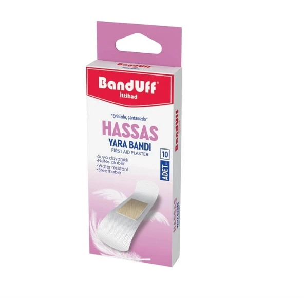 Banduff Yara Bandı 10 Lu - Hassas ürün görseli 1