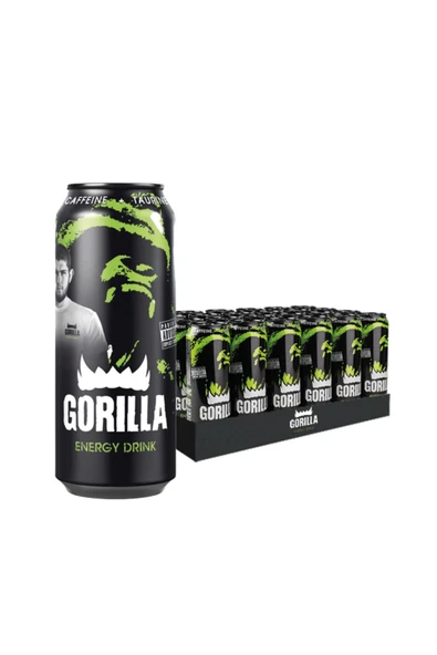 GORİLLA ENERGY 500ml X12 Enerji Içeceği Orijinal ürün görseli 1