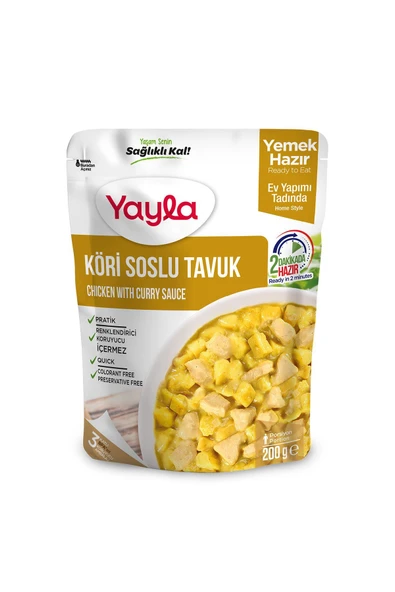 Yayla Yemek Hazır Köri Soslu Tavuk 200 gr ürün görseli 1