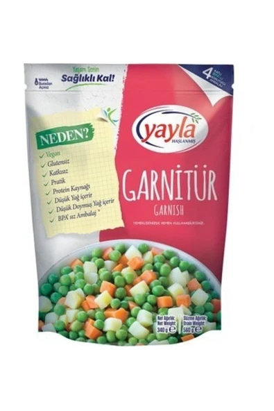 Yayla Haşlanmış Garnitür 560 gr ürün görseli 1