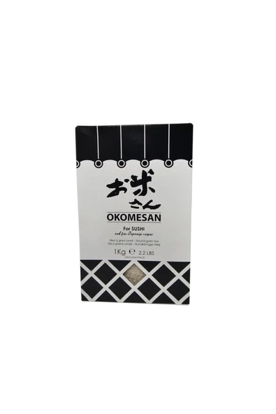 Okomesan Sushi Pirinci 1kg Sushi Rice ürün görseli 1