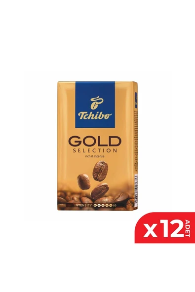 Tchibo Gold Selection Öğütülmüş Filtre Kahve 250g - 12 Adet ürün görseli 1