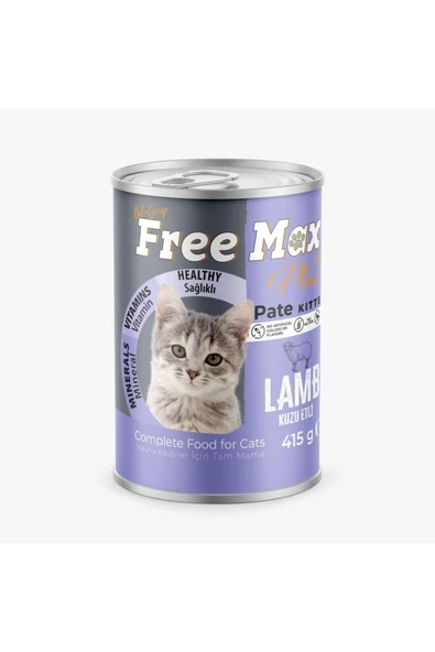 Freemax Kuzulu Yavru Kedi Konservesi 415gr ürün görseli 1