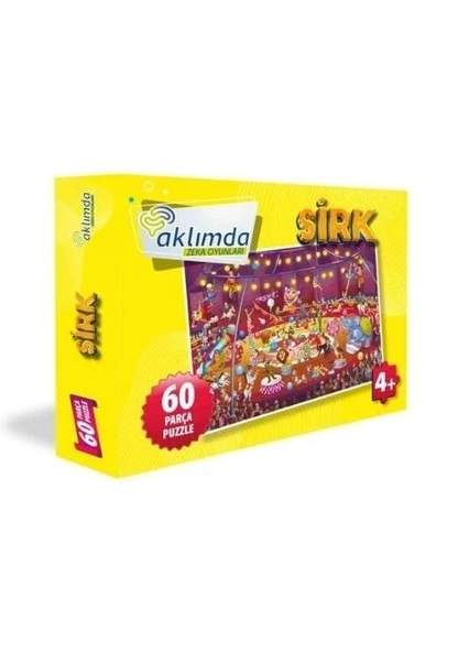 SİRK 60 PARÇA PUZZLE ürün görseli 1