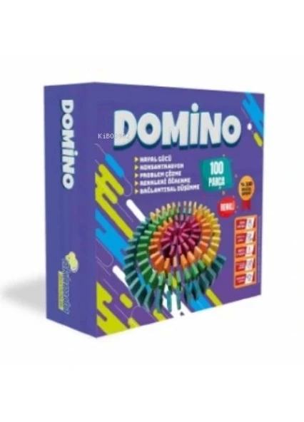 AKLIMDA ZEKA OYUNLARI- DOMİNO 100 LÜ ürün görseli 1