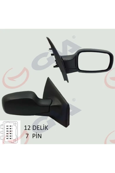GVA 1014150  Dış Dikiz Aynası Elektrikli Isıtmalı Sağ Clıo 05-09 Vm-6136ehsr Renault - Dacıa ürün görseli 1