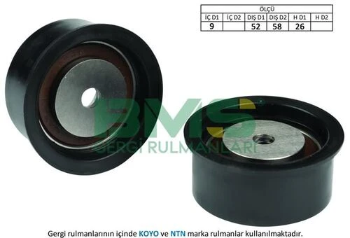 BMS 15 Eksantrik Gergi Rulmanı Küçük Astra F-G-Vectra B-Corsa B-Tıgra-Combo-Zafira 1.4İ 16V-1.6İ 16V-1.8İ ürün görseli 1