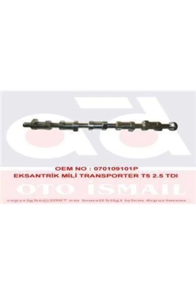Gemsaft Vwtnp05 Eksantrik Mili Passat 05- Caddy Iıı 04- Transporter T5 1.9 Tdı Bjb Axb Axc ürün görseli 1