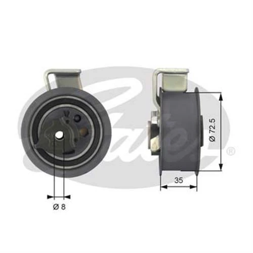 GATES T43019 TRİGER EKSANTRİK GERGİ RULMANI GOLF IV BORA POLO PAS ürün görseli 1