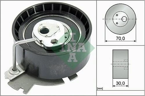INA 531063210 TRİGER EKSANTRİK GERGİ RULMANI 206 307 1.6 16V TU5J ürün görseli 1