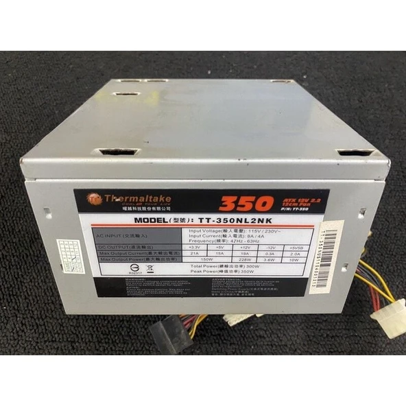 Thermaltake TT-350NL2NK 350 W Power Supply (2EL) ürün görseli 1