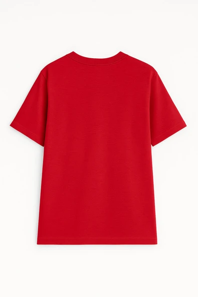 Kadın %100 Pamuk Basic T-shirt - Resim 8