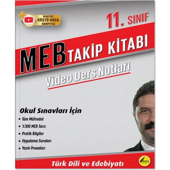 11. Sınıf Türk Dili ve Edebiyatı Mebtakip Kitabı - Rüştü Hoca ürün görseli 1