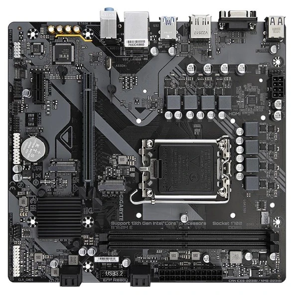 GIGABYTE B760M E DDR5 HDMI-DP PCIE 4.0 1700P mATX - Resim 4