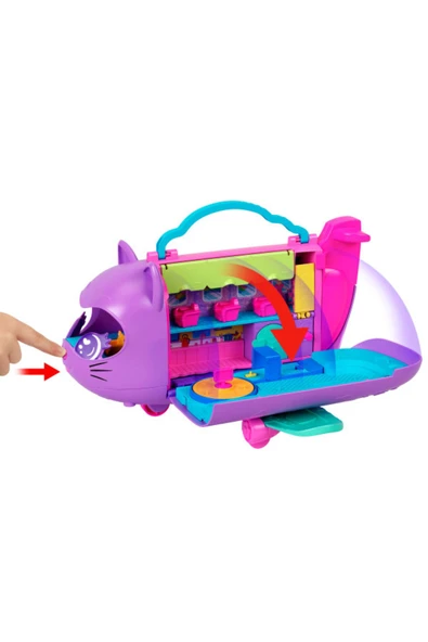 POLLY POCKET KITTY AIRWAYS HWP19 - Resim 2