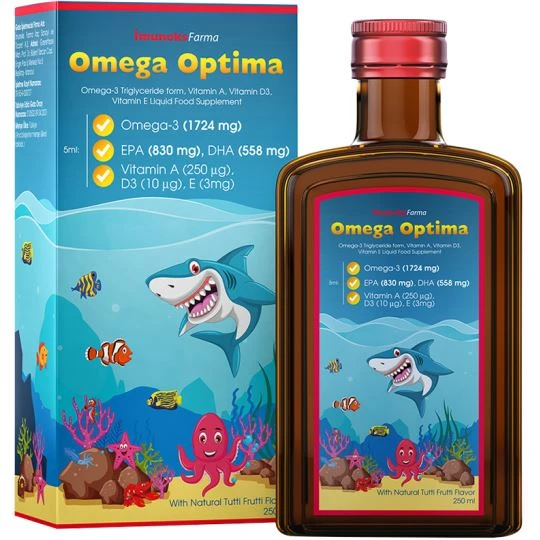 İmuneks Farma Omega Optima 250 ml ürün görseli 1
