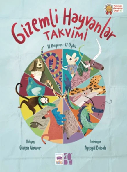Gizemli Hayvanlar Takvimi 12 Hayvan – 12 Öykü ürün görseli 1