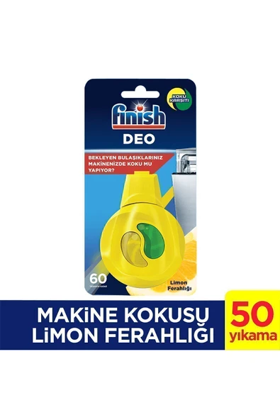 Finish Deo Bulaşık Makinesi  Kokusu Limon Ferahlığı 50 Yıkama ürün görseli 1