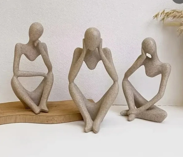 SANATSAL SOYUT DÜŞÜNEN İNSAN OBJELERİ - Resim 4