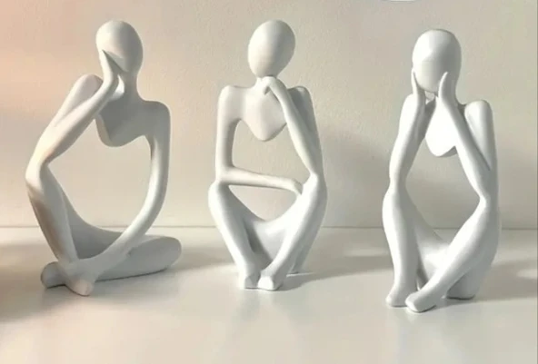 SANATSAL SOYUT DÜŞÜNEN İNSAN OBJELERİ - Resim 2