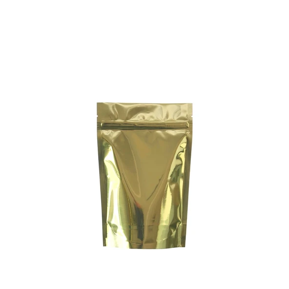 Gold Alüminyum Doypack 11x18,5 cm - 100 Adet ürün görseli 1